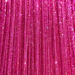 Hårforlengelse Glitter Rosa
