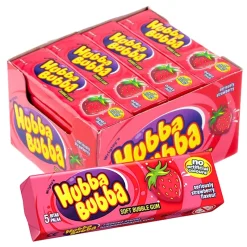Hubba Bubba Jordbær Storpakning