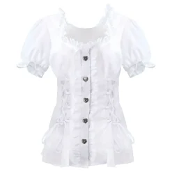 Hvit Bluse Dame