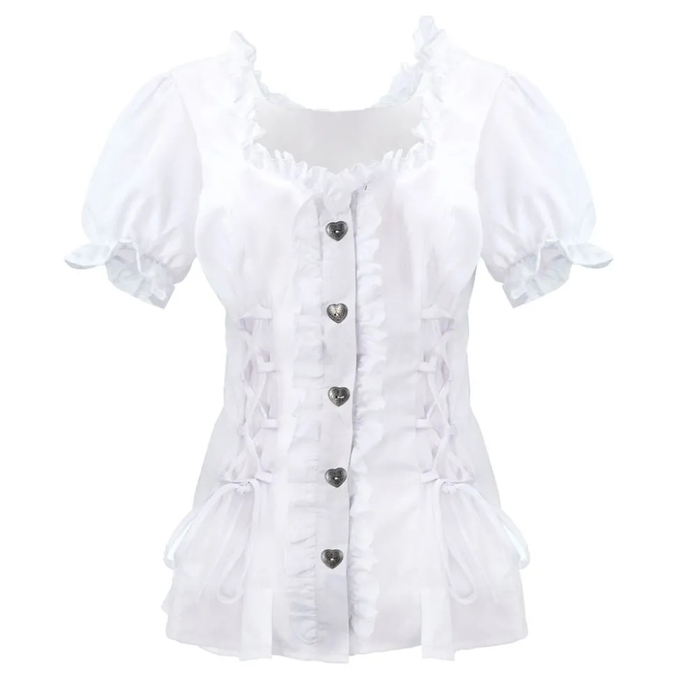 Hvit Bluse Dame