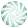 Hvit/Mint Folieballong Candy