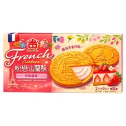I Mei French Cookies Strawberry Flavor