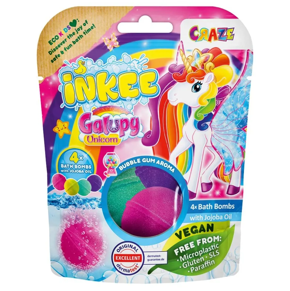 Inkee Badebomber Galupy Unicorn