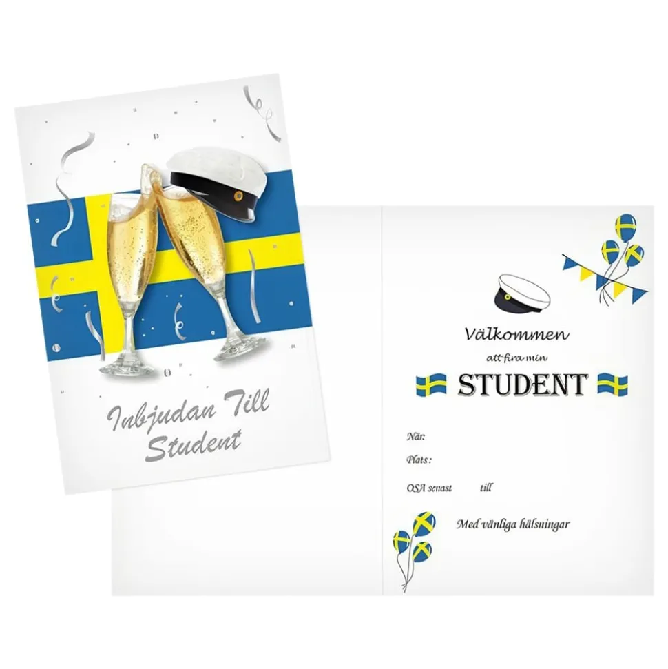 Invitasjonskort Student
