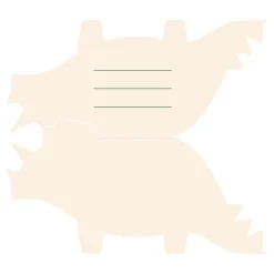 Invitasjonskort Triceratops