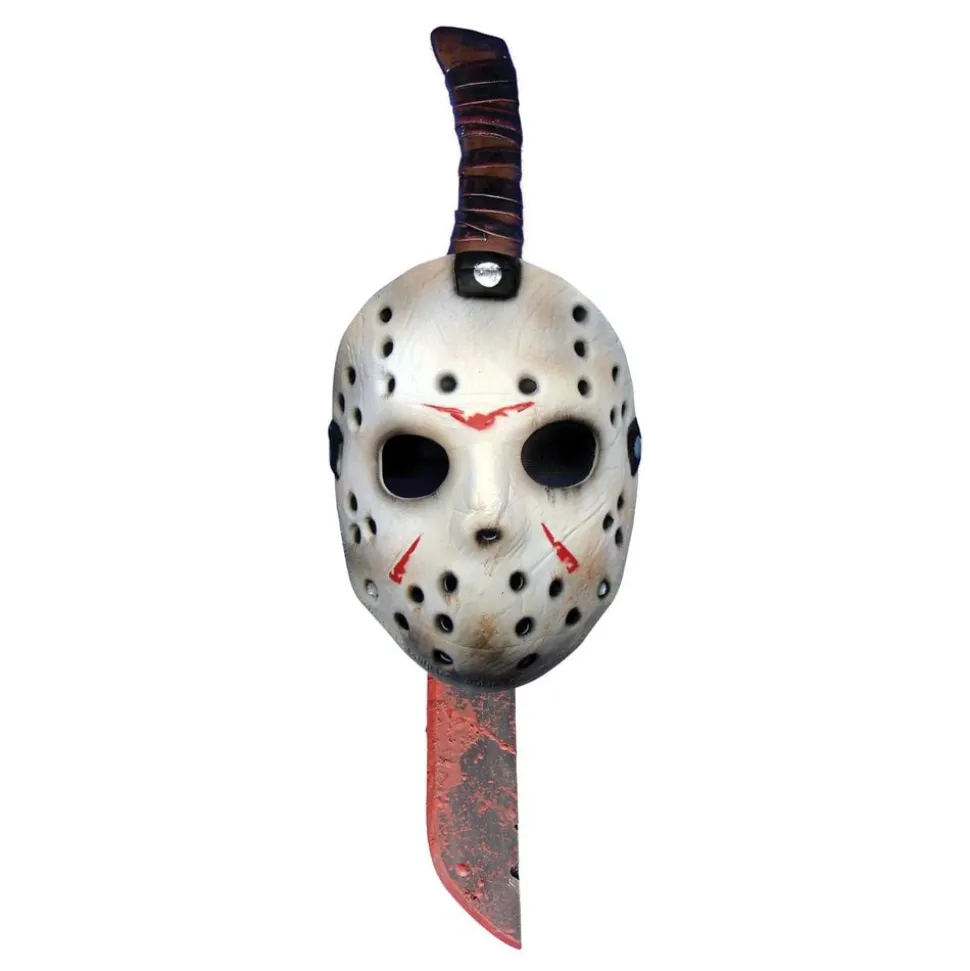 Jason Mask & Machete-sett for barn