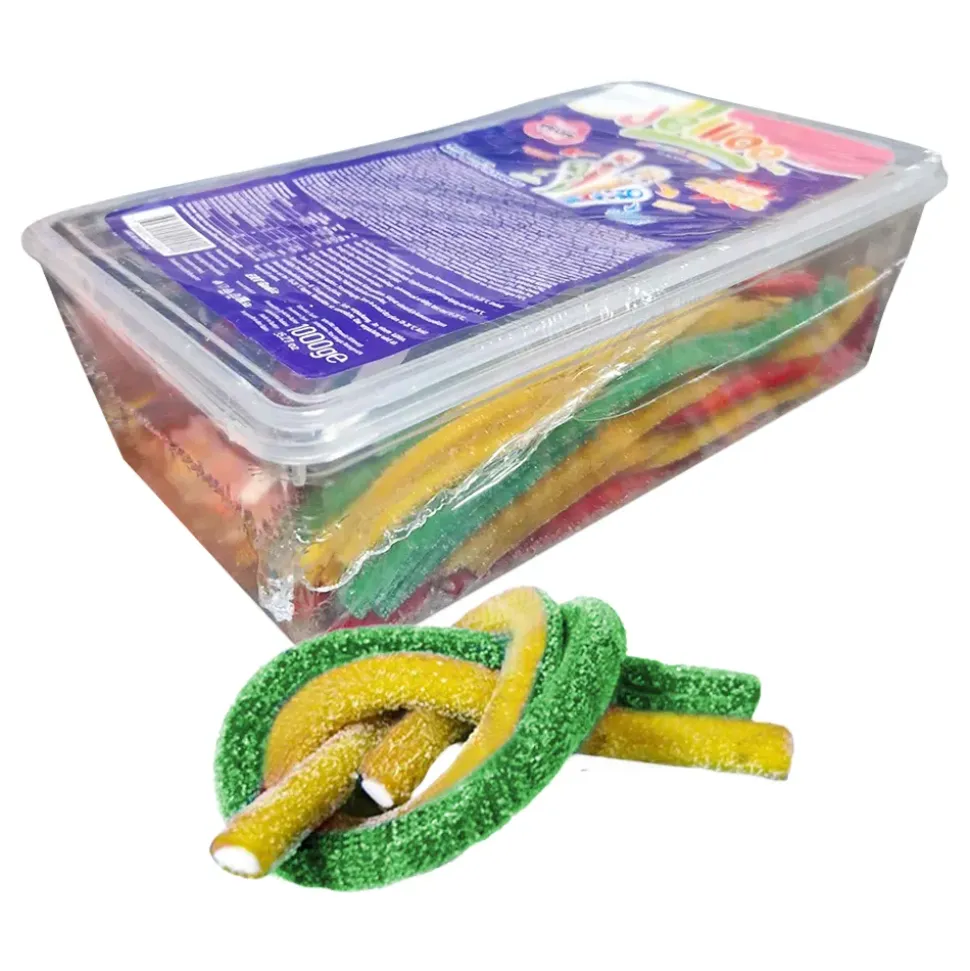 Jellioo Sour Pencil Fruit Storpakning