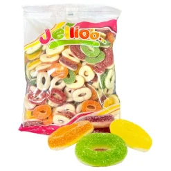 Jellioo Sour Rings Storpakning
