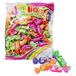 Jellioo Tayas Fruktkaramell Miks Storpakning