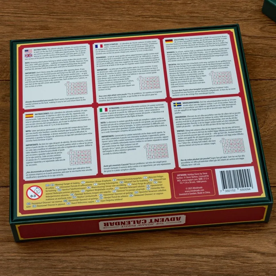 Jigsaw Puslespill Adventskalender
