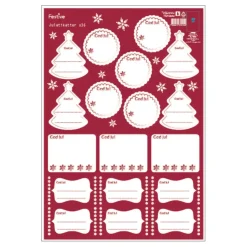 Juletiketter God Jul