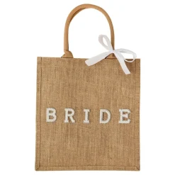 Juteveske Bride med Sløyfe