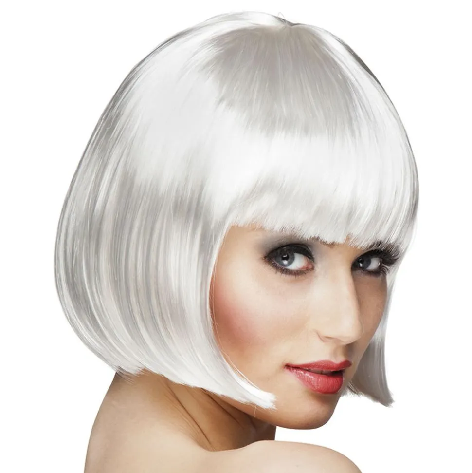 Kabaret Hvit Parykk