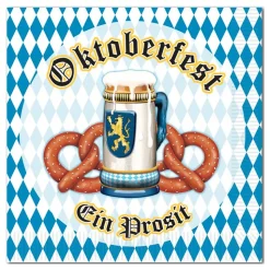 Kaffeservietter Oktoberfest Ein Prosit