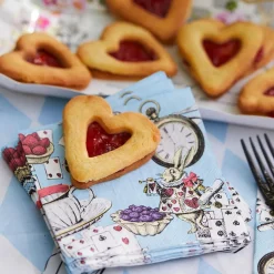 Kaffeservietter Tea Party Alice Wonderland
