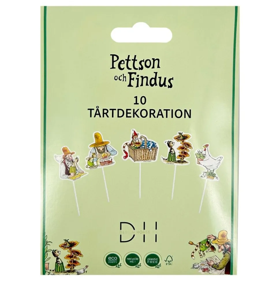 Kakedekorasjoner Pettson & Findus