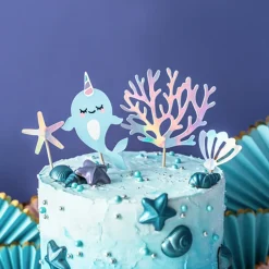 Kakedekorasjon Narwhal