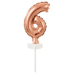 Kakedekorasjon Tallballong Mini Roségull