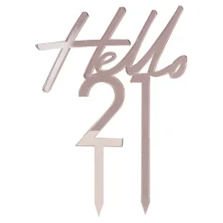 Kakedekorasjon Tall Hello