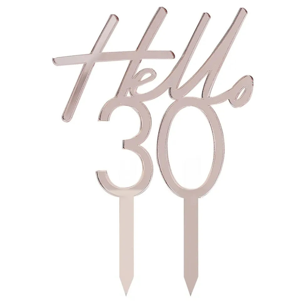 Kakedekorasjon Tall Hello