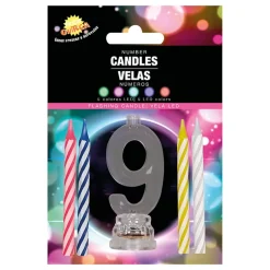 Kakelys med LED-lysholder