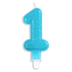 Kakelys Tall Glitter Blå
