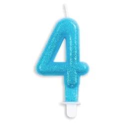 Kakelys Tall Glitter Blå