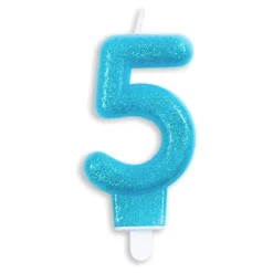 Kakelys Tall Glitter Blå