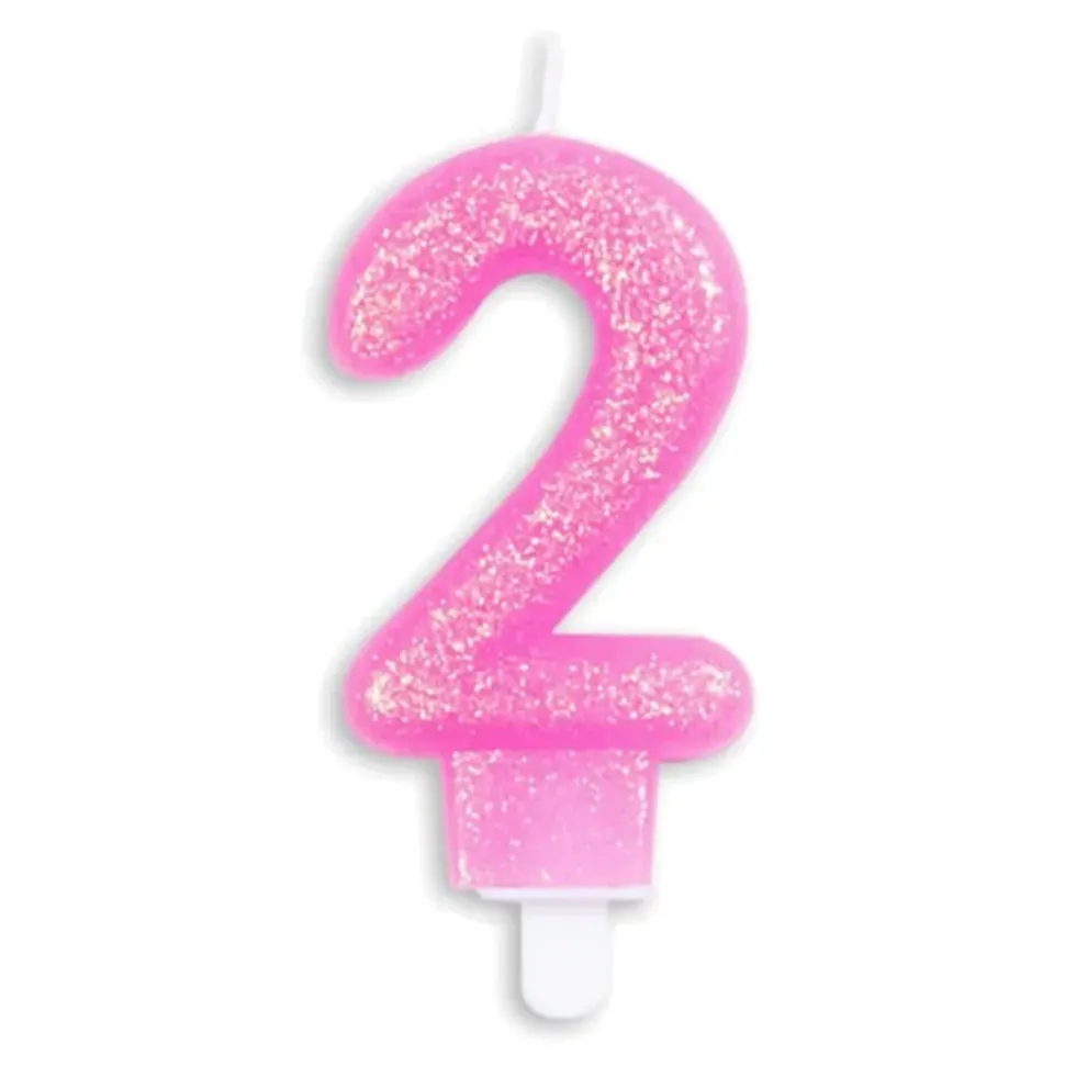 Kakelys Tall Glitter Rosa