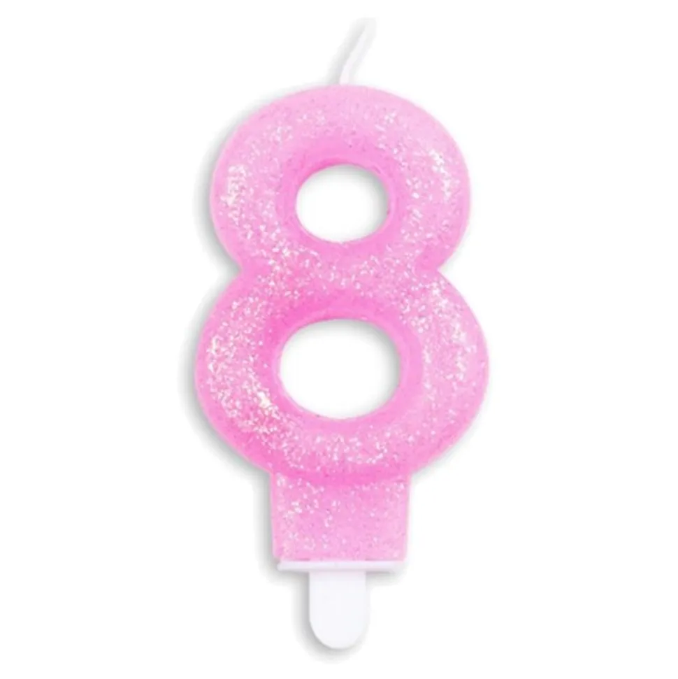 Kakelys Tall Glitter Rosa