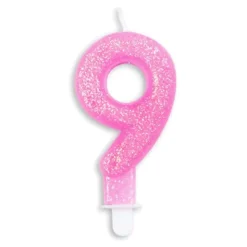 Kakelys Tall Glitter Rosa