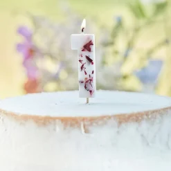 Kakelys Tall med Blomsterblader
