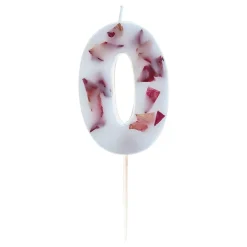 Kakelys Tall med Blomsterblader