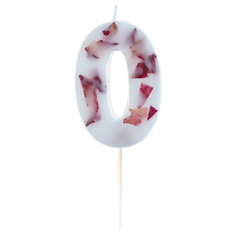 Kakelys Tall med Blomsterblader
