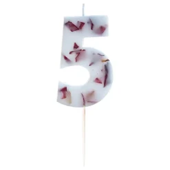 Kakelys Tall med Blomsterblader