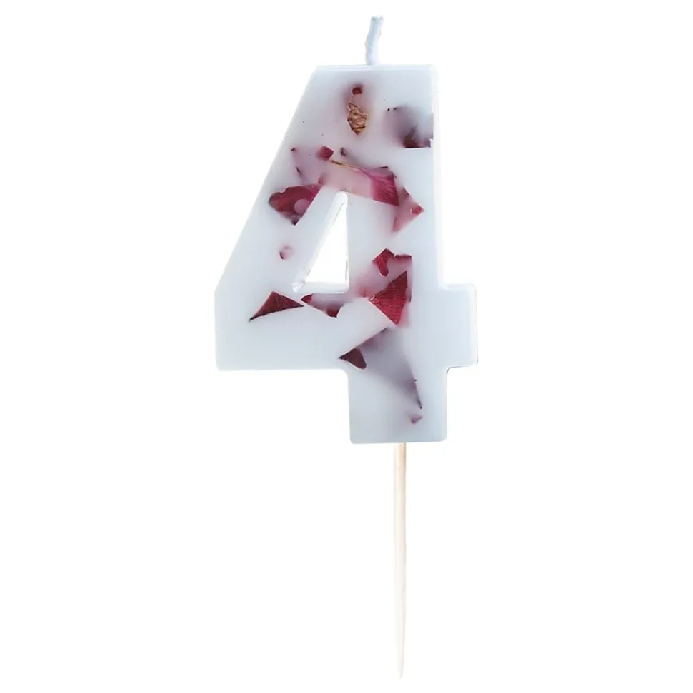 Kakelys Tall med Blomsterblader