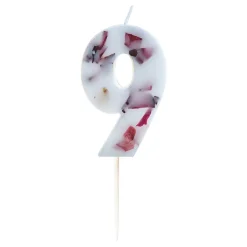 Kakelys Tall med Blomsterblader