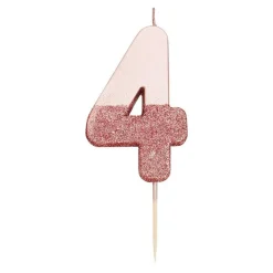 Kakelys Tall Roségull/Glitter