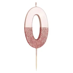Kakelys Tall Roségull/Glitter