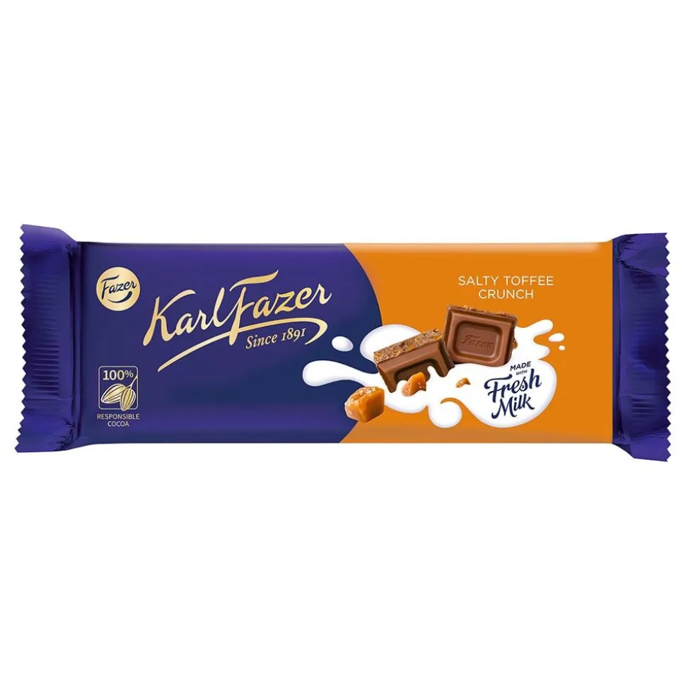 Karl Fazer Salty Toffee Crunch