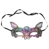 Katt Halvmaske Pride