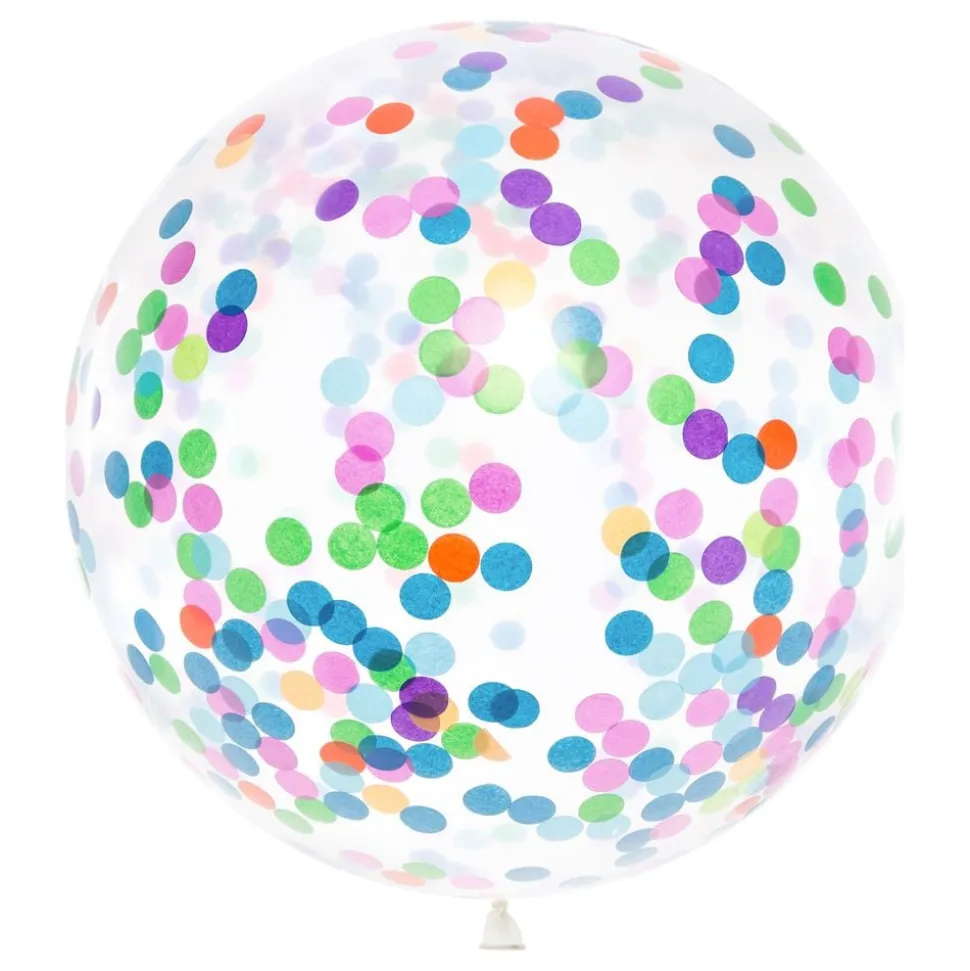 Kjempeballong med Konfetti