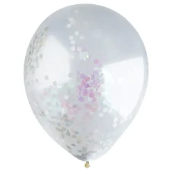 Konfettiballonger Fargeskimrende