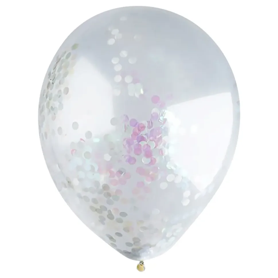 Konfettiballonger Fargeskimrende