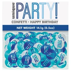 Konfetti Blå 18