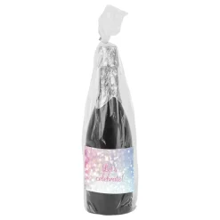 Konfettikanon Champagneflaske Let's Celebrate