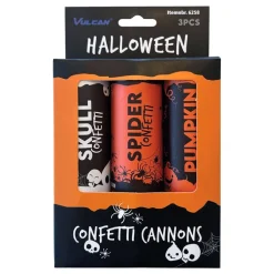 Konfettikanoner halloween