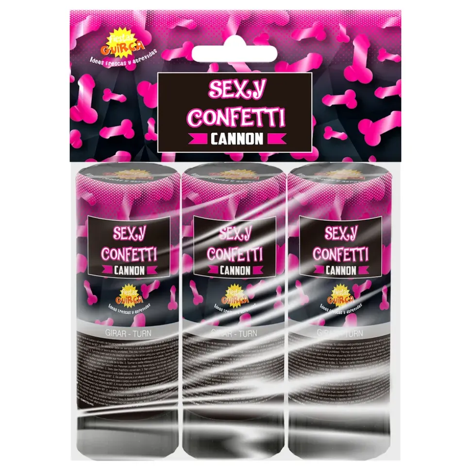 Konfettikanoner Penis Rosa