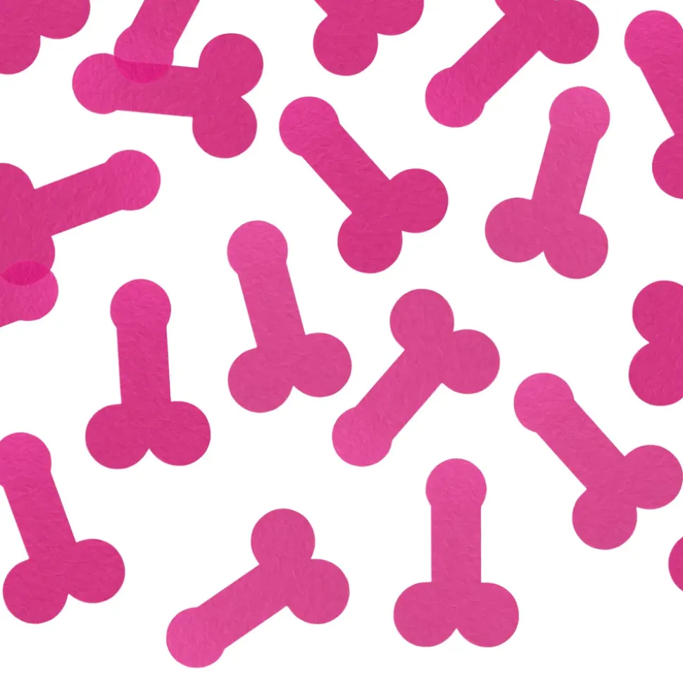 Konfettikanoner Penis Rosa