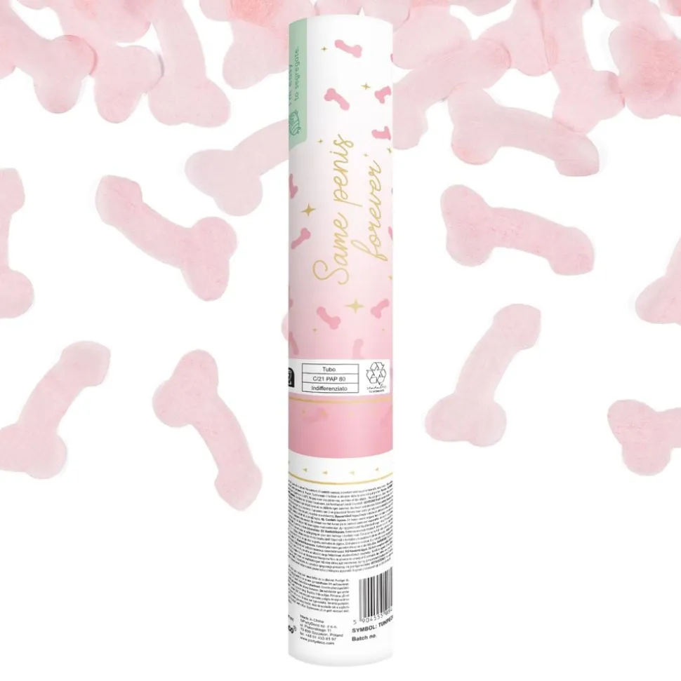 Konfettikanon Penis Rosa